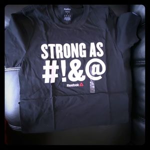 Reebok T-shirt Strong as Fuck